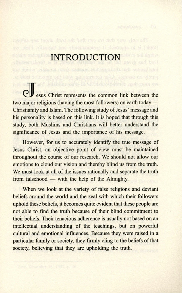 Le véritable message de Jésus-Christ par le Dr Ameena Bilal Philips