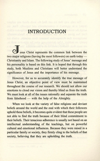 Le véritable message de Jésus-Christ par le Dr Ameena Bilal Philips