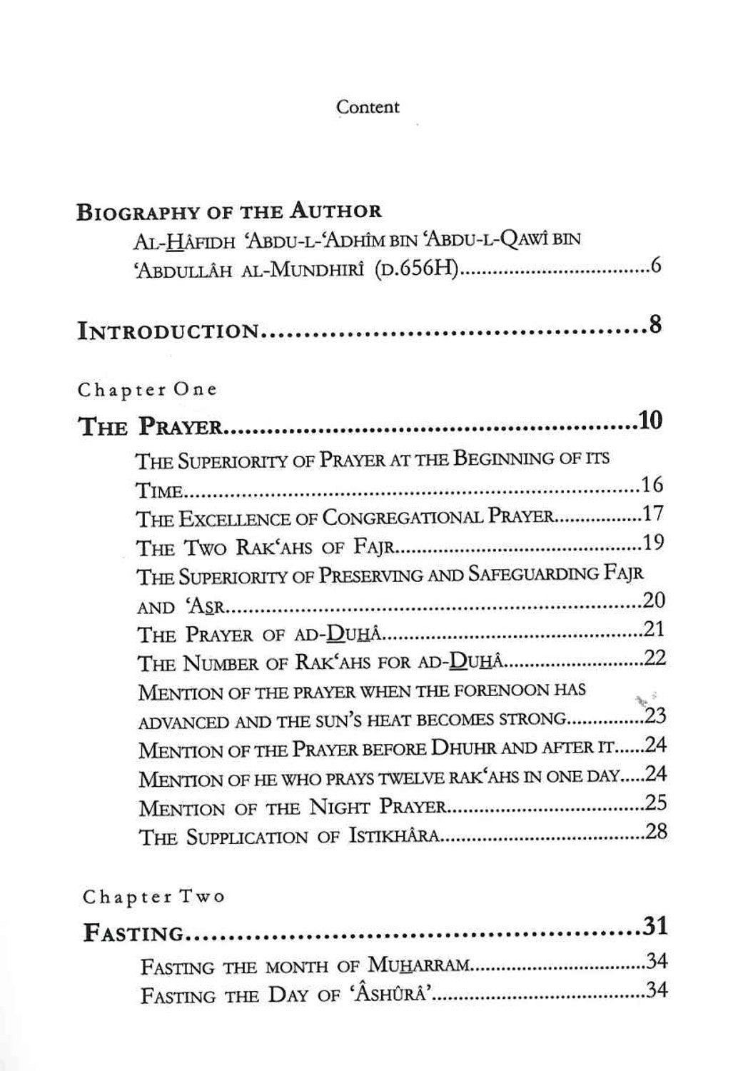 The Virtues Of Good Actions | Al-Hafidh Al-Mundhiri