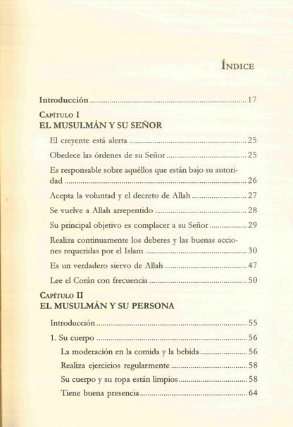 La Verdadera Personalidad Del Musulmán (espagnol) Le musulman idéal