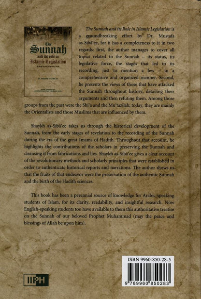 The Sunnah & Its Role In Islamic Legislation by Shaykh as-Siba’ee