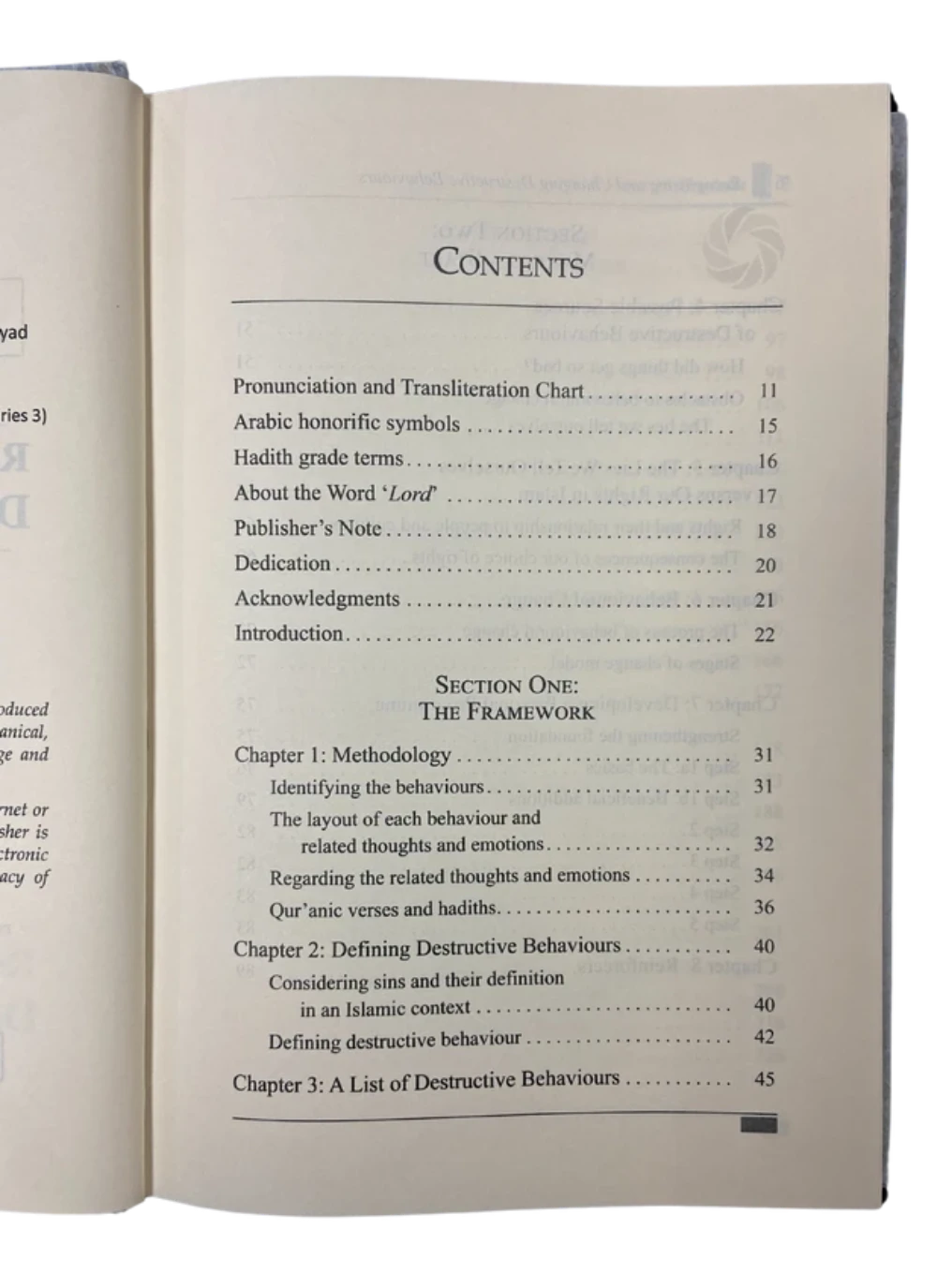 Therapy from Quran and Sunnah 3 - Transforming Destructive Behaviors