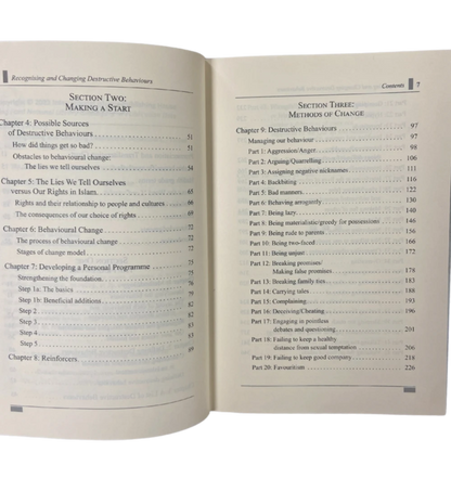 Therapy from Quran and Sunnah 3 - Transforming Destructive Behaviors