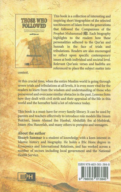 Le Chemin de ceux qui ont suivi, par Shuayb Sammar