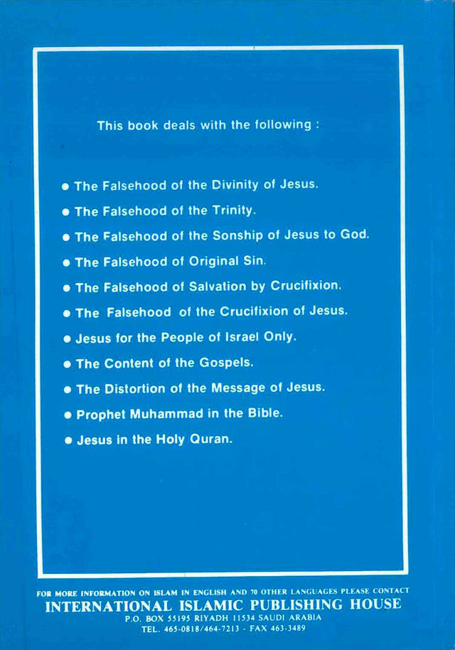 La vérité sur Jésus-Christ par le Dr Muhammad Ali Alkhuli