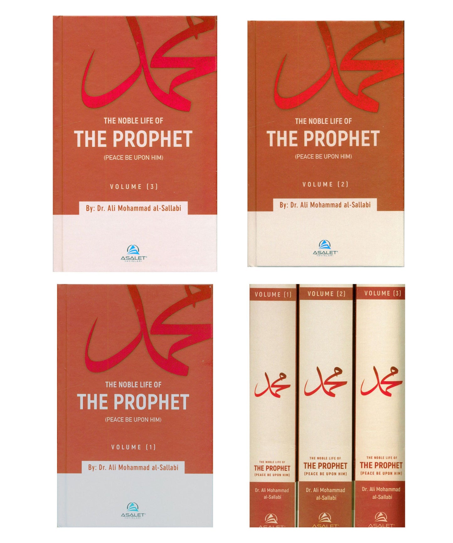 The Noble Life of the Prophet (3-Volume Set) – Complete Seerah by Dr. Ali Muhammad al-Sallabi