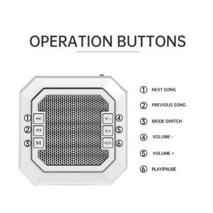 Touch Lamp Azan Clock Quran Cube Speaker QB303 – LED Lamp, Prayer Alarm & Quran Recitation Device