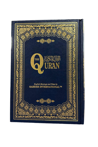 Saheeh International Quran Arabic Text English Meanings and Notes Large Hard Cover by Darussalam International Publications Ltd