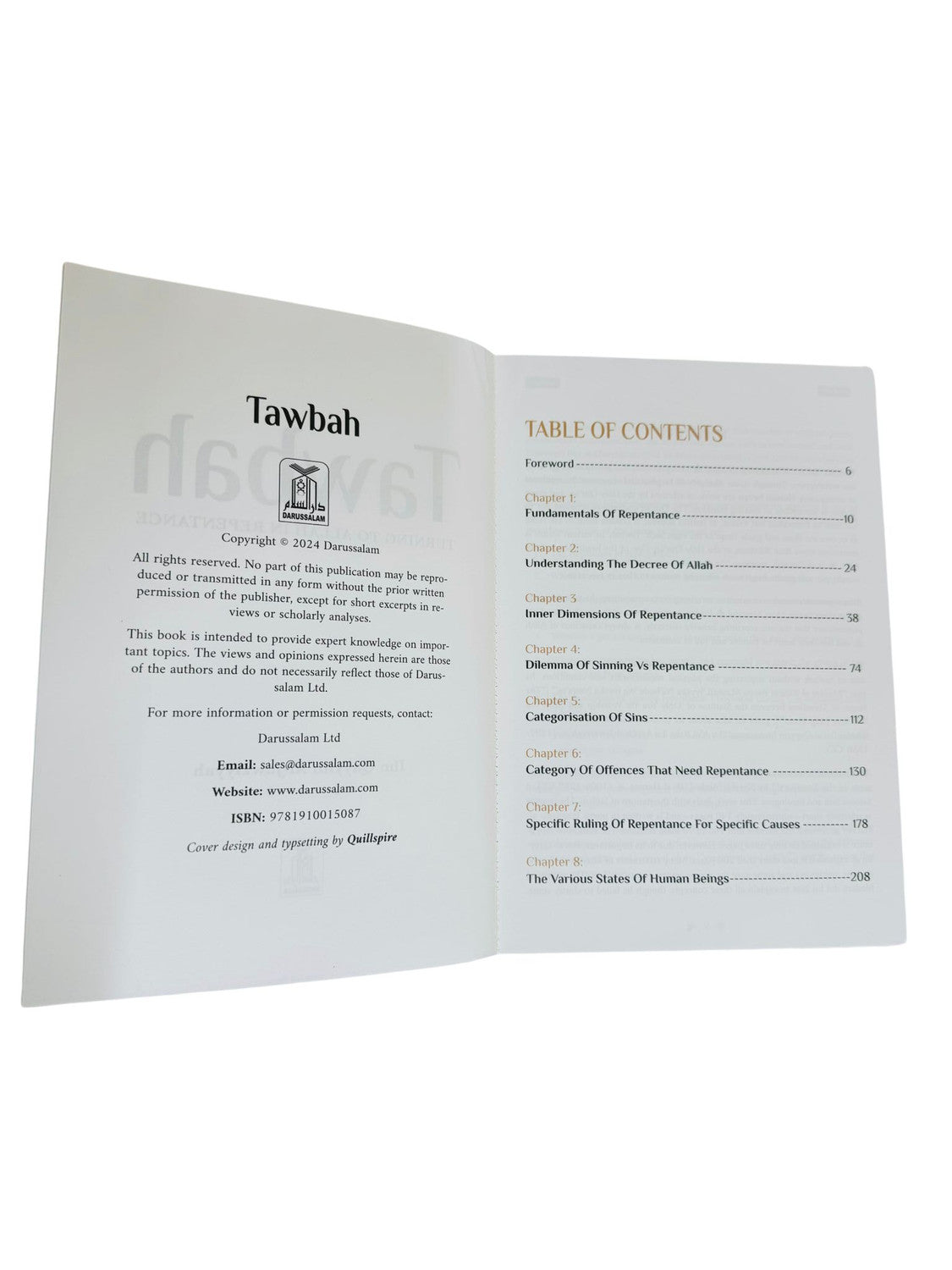 Tawbah : Turning to Allah in Repentance Disease & the Cure (Deluxe Edition) by Ibn Qayyim