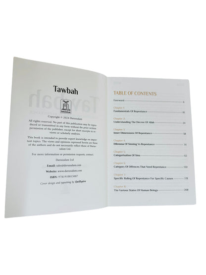 Tawbah : Turning to Allah in Repentance Disease & the Cure (Deluxe Edition) by Darussalam UK