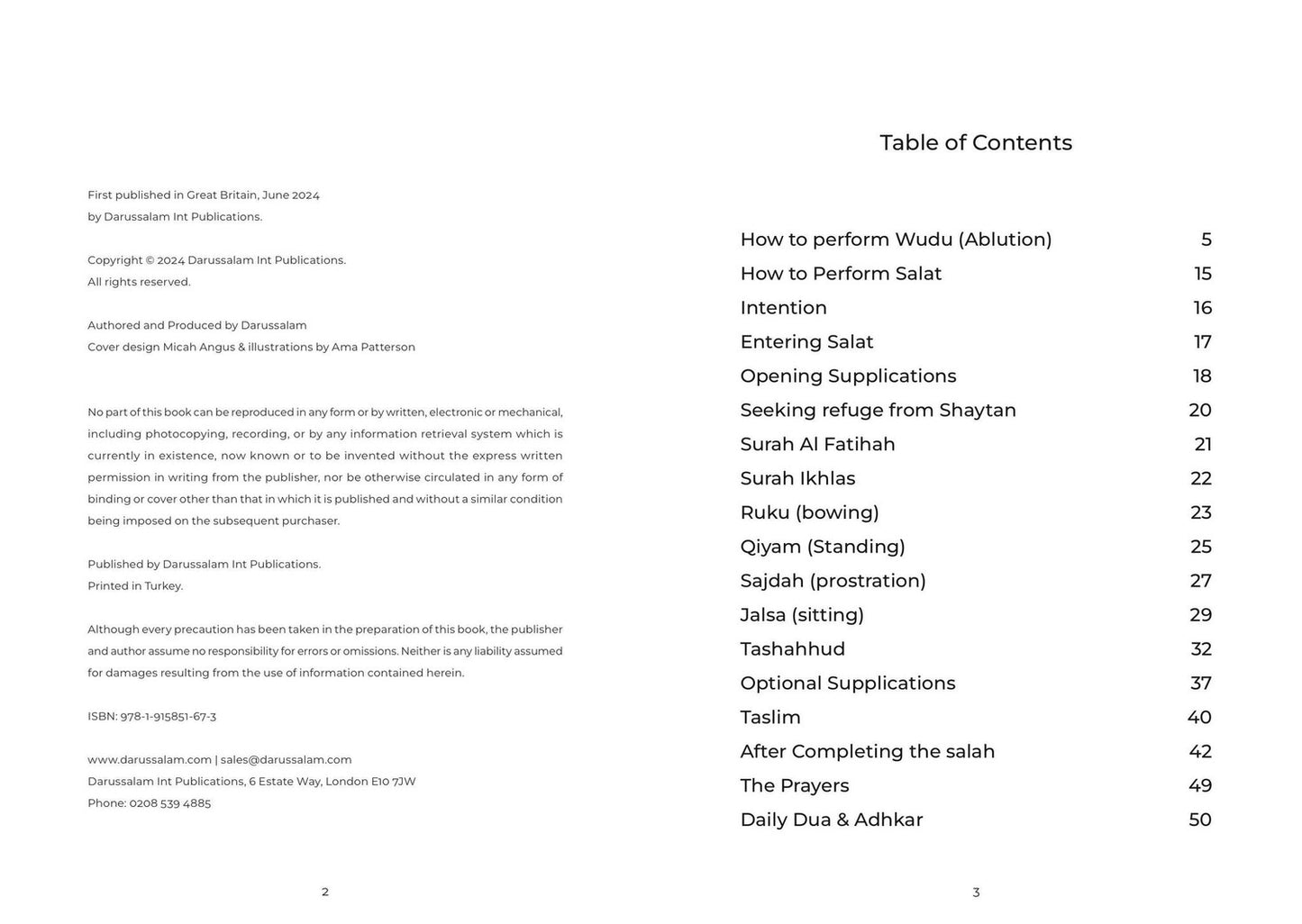 My First Prayer Book by Darussalam International Publications Ltd