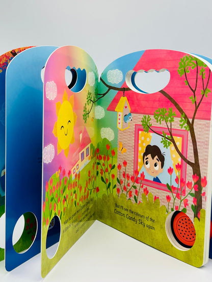 Cotton Candy Sky Song Book | Islamic Musical Sound Book for Kids