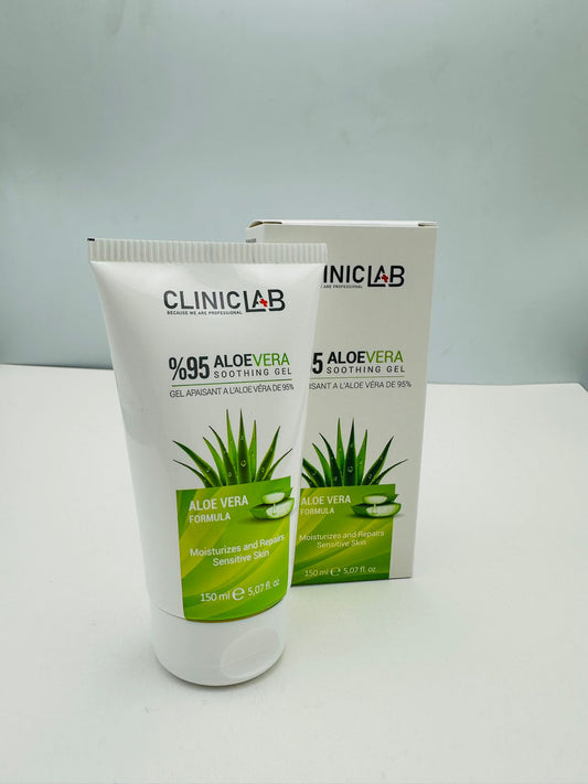 ClinicLab Aloe Vera 95% Soothing Gel 150ml – Hydrating & Refreshing Skin Gel