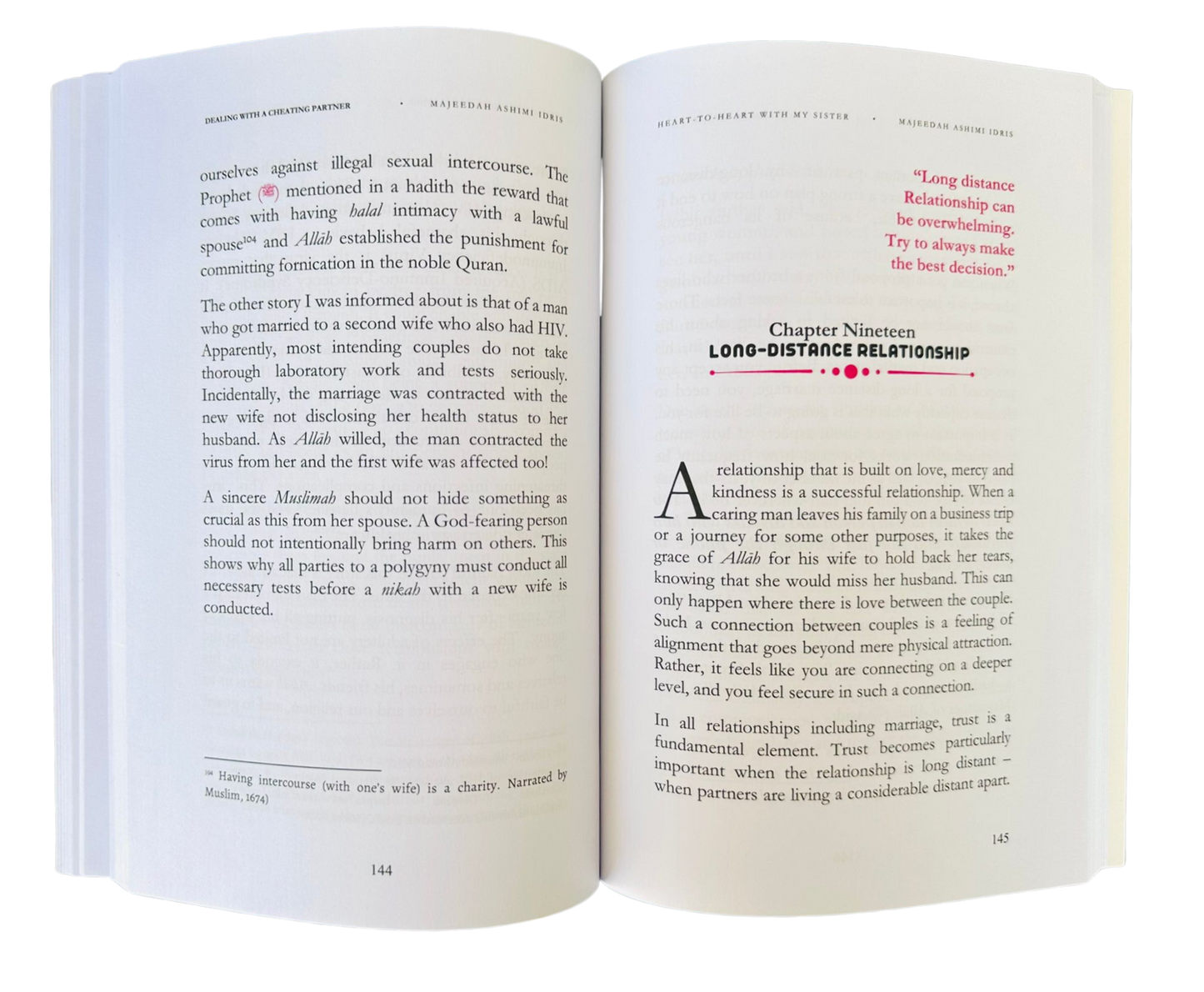 Heart-to-Heart with My Sisters Na'ima B. Robert (Foreword) by Majeedah Ashim Idris