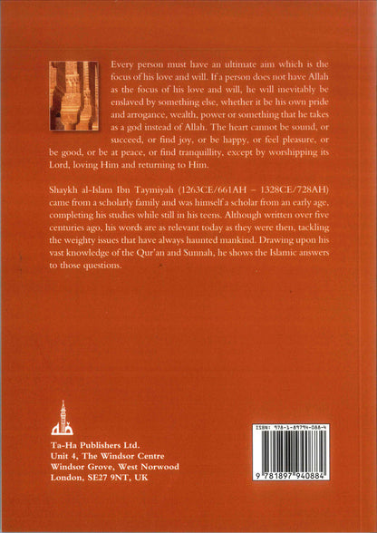 Al-Ubudiyyah: Being a True Slave of ALLAH By Ibn Taymiyah