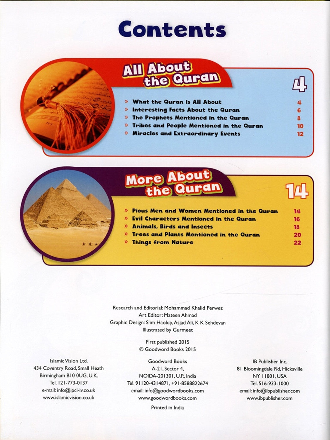 Awesome Quran Q&A Book for Kids | Mohammad Khalid Perwez | Goodword