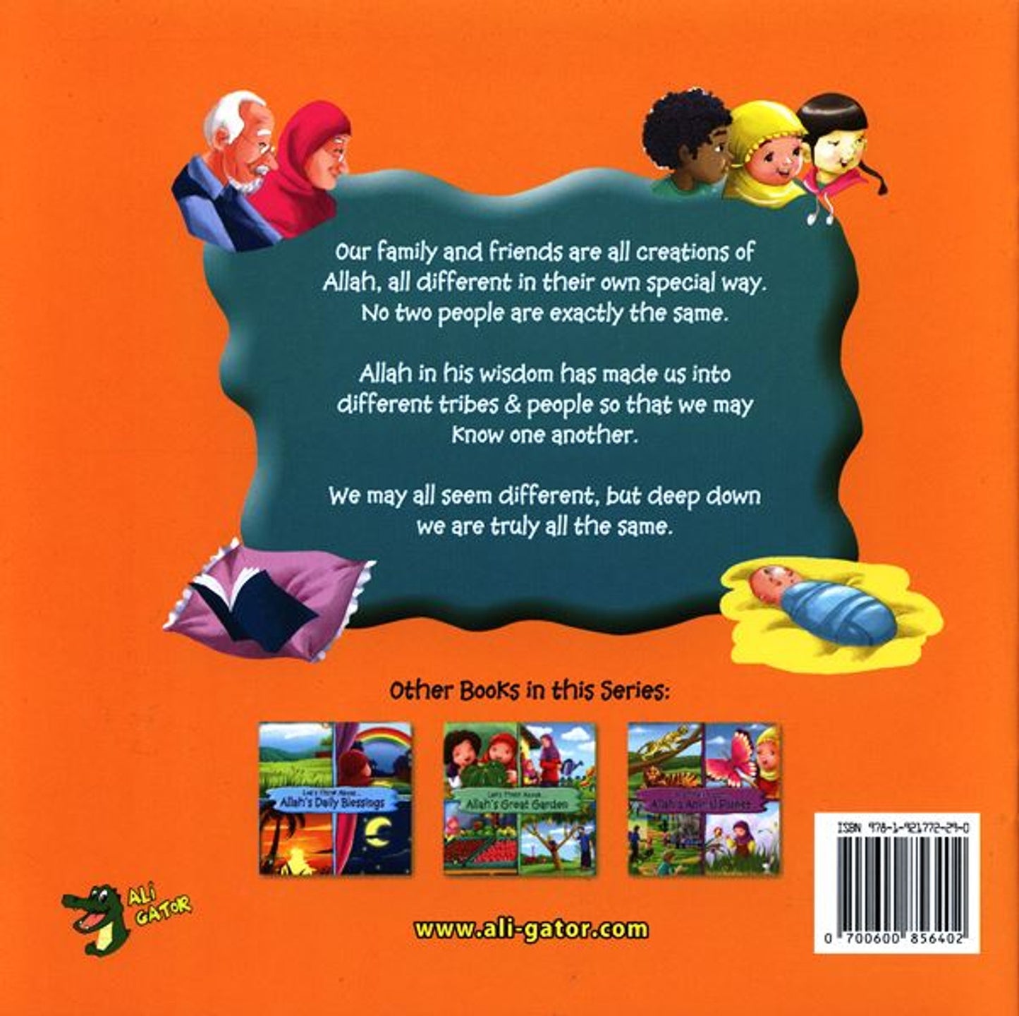Allah’s One Big Family – Let’s Think About | Islamic Children’s Book by Ali Gator