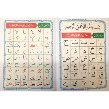 Al Qaida Nooraniah (Small) – Beginner Quran Reading Book (Arabic Uthmani Script) for Kids
