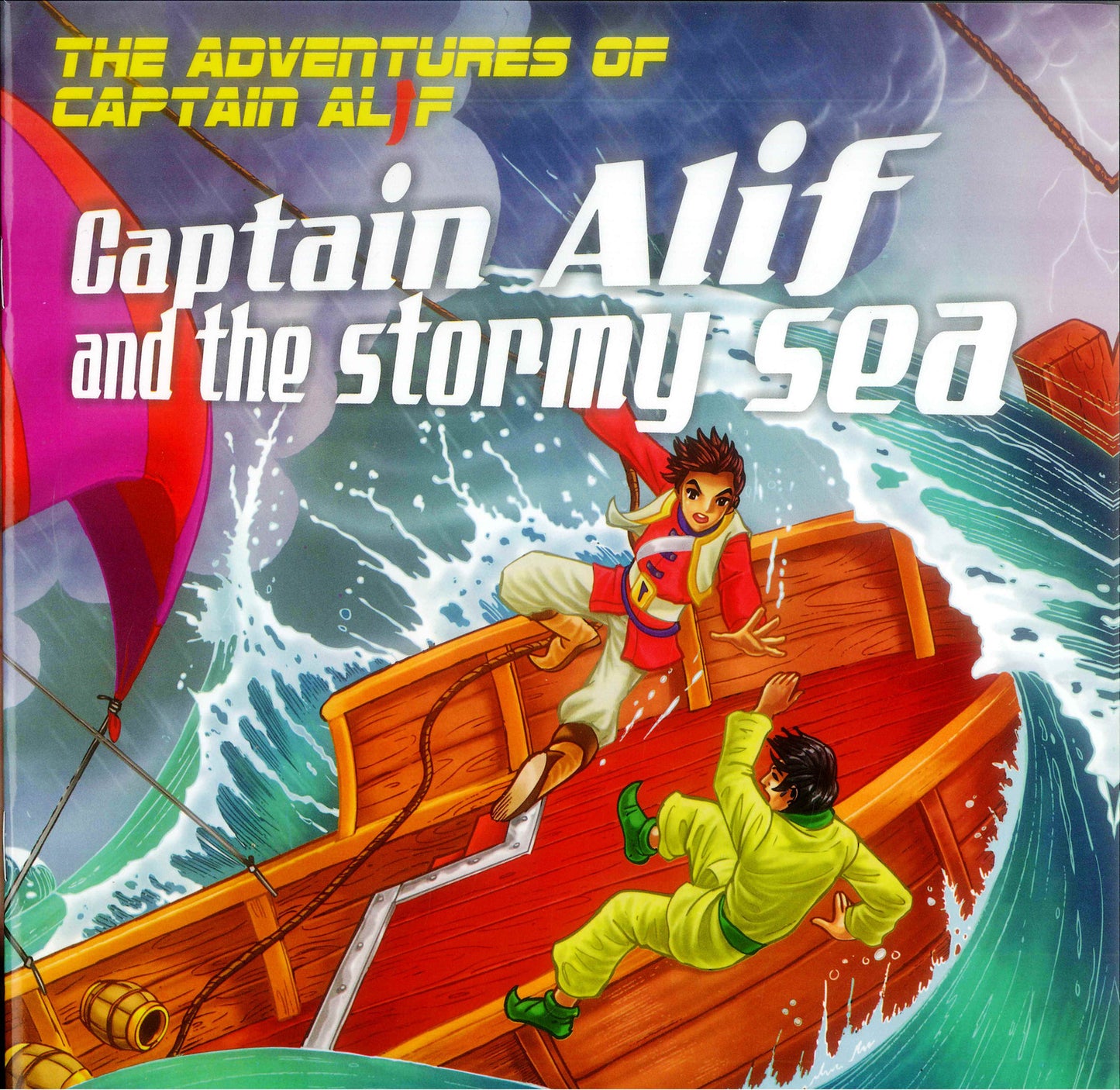 Captain Alif and the Stormy Sea – Islamic Adventure Storybook for Children