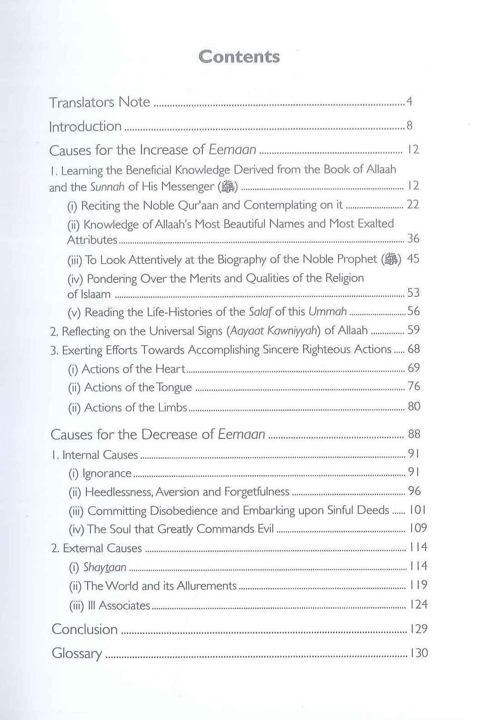 Causes Behind the Increase and Decrease of Eeman – Strengthening Faith in Islam