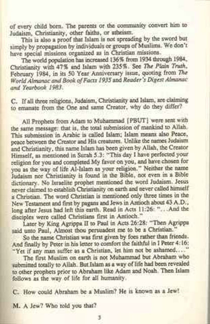 Dialogue chrétien-musulman 