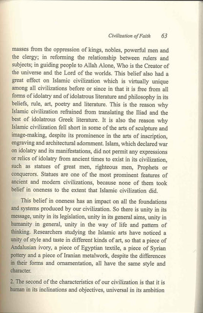 Civilisation de la foi (broché) 