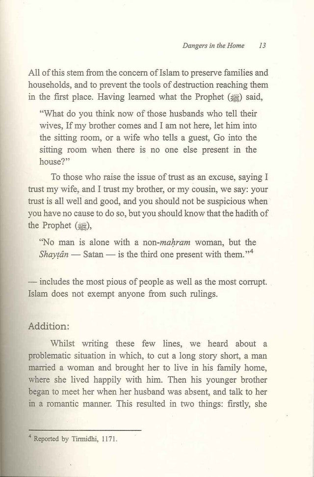 Dangers à la maison par Muhammad Salih al-Munajid