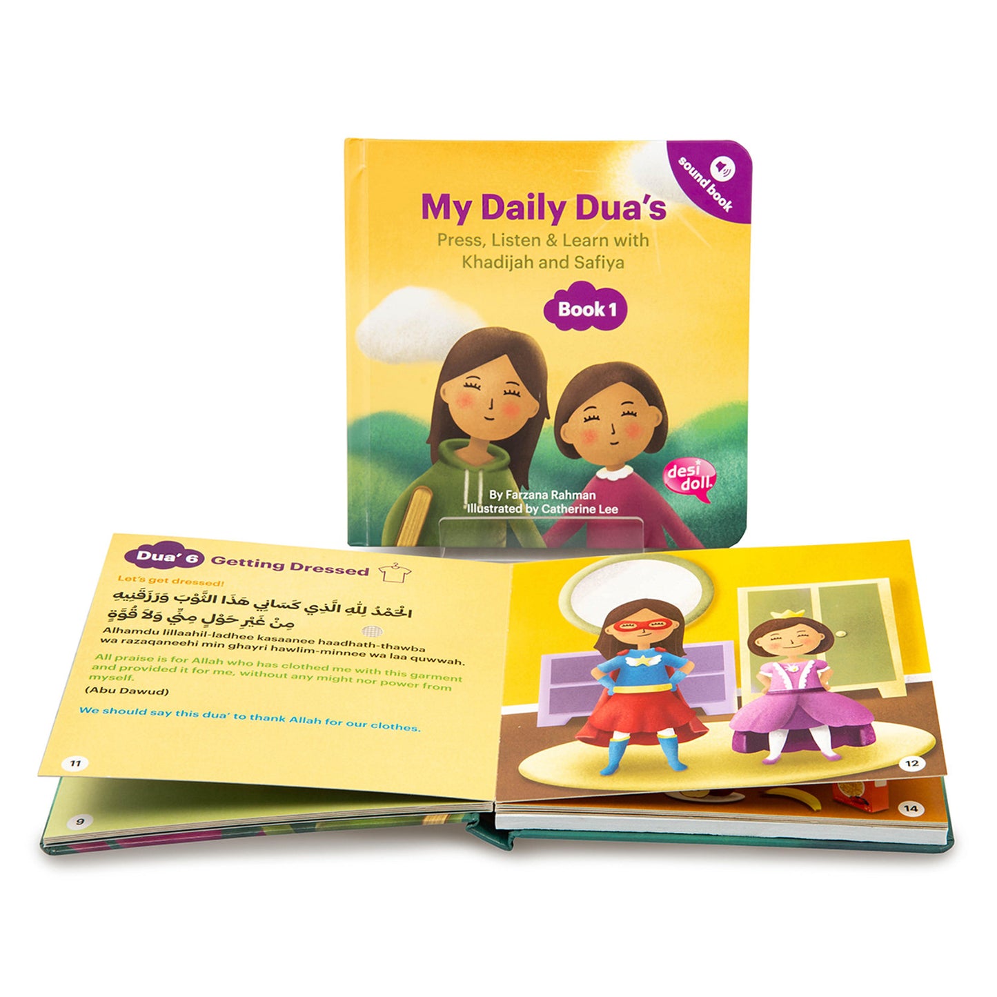 My Daily Duas Story Sound Book 1 | Interactive Islamic Sound Book for Kids