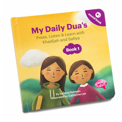 My Daily Duas Story Sound Book 1 | Interactive Islamic Sound Book for Kids