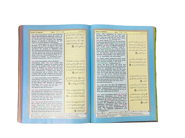 Translation of The Noble Qur’an – English & Arabic (Hardcover Kaba Cover)