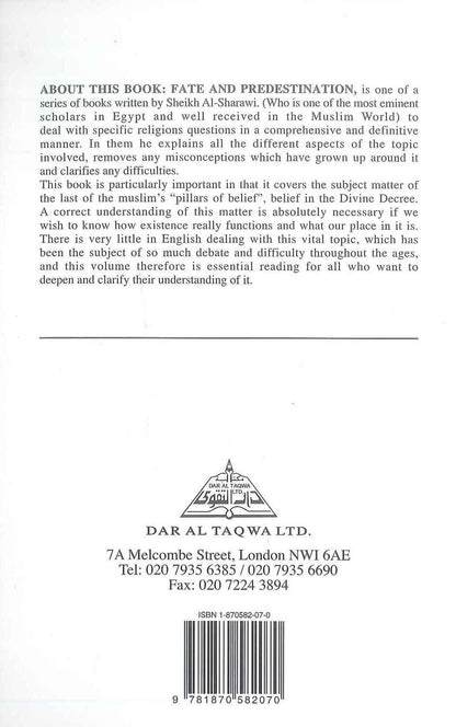 Fate & Predestination – Sheikh Muhammad Mitwalli al-Sha‘rawi | Islamic Faith in Divine Decree