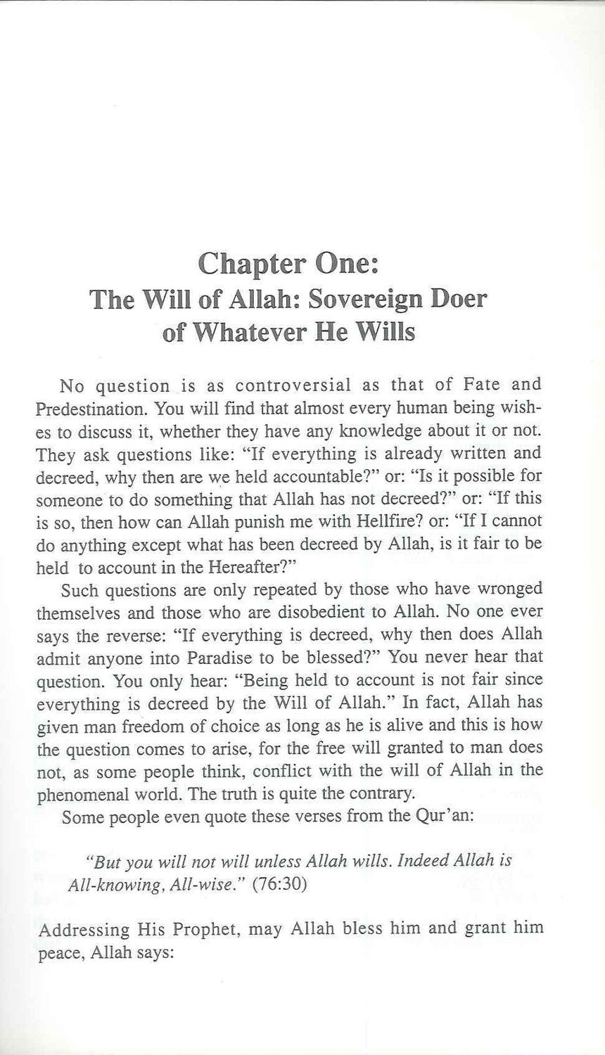 Fate & Predestination – Sheikh Muhammad Mitwalli al-Sha‘rawi | Islamic Faith in Divine Decree