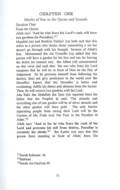 Fear Of ALLAH by Imam Ghazali, Imam Jawziya, Iman Hanbali