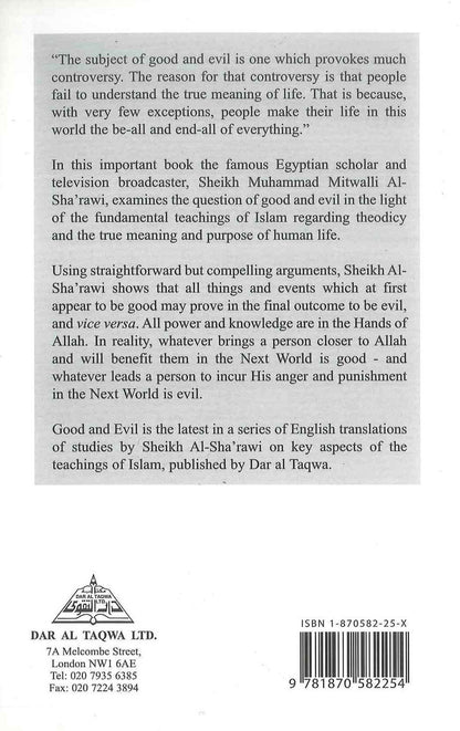 Good & Evil – Sheikh Muhammad Mitwalli al-Sha‘rawi | Islamic Reflections on Moral Duality