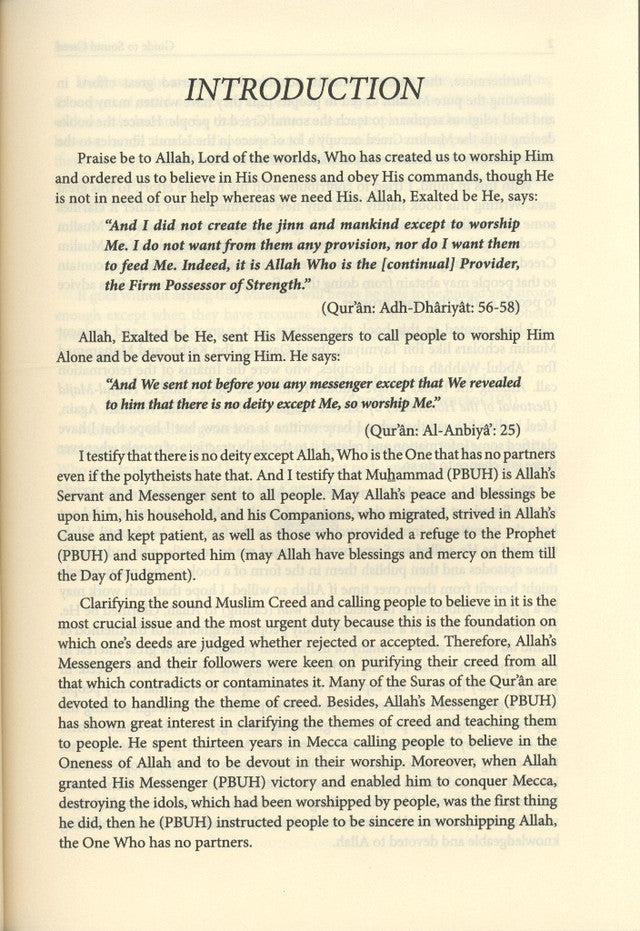 Guide to Sound Creed – Muslim Creed & Faith Explained By Dr. Salih al Fawzan