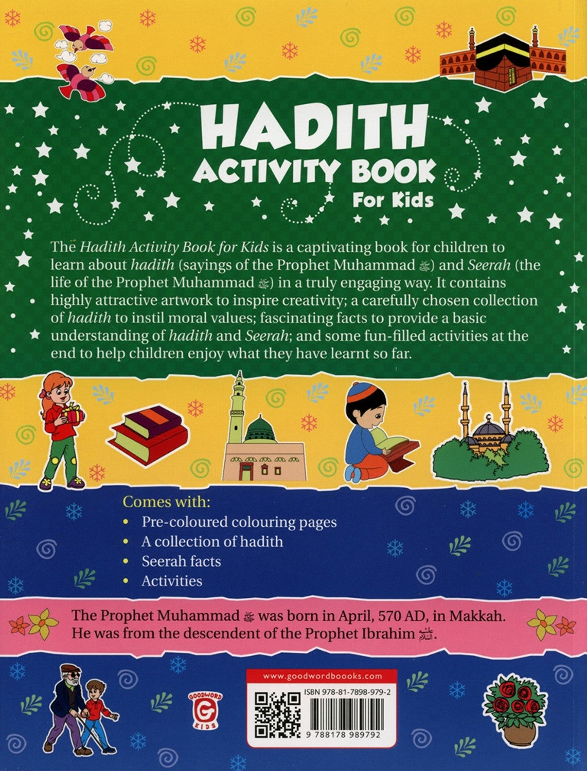 Hadith Activity Book for Kids – Islam by Ayse seda Denizer