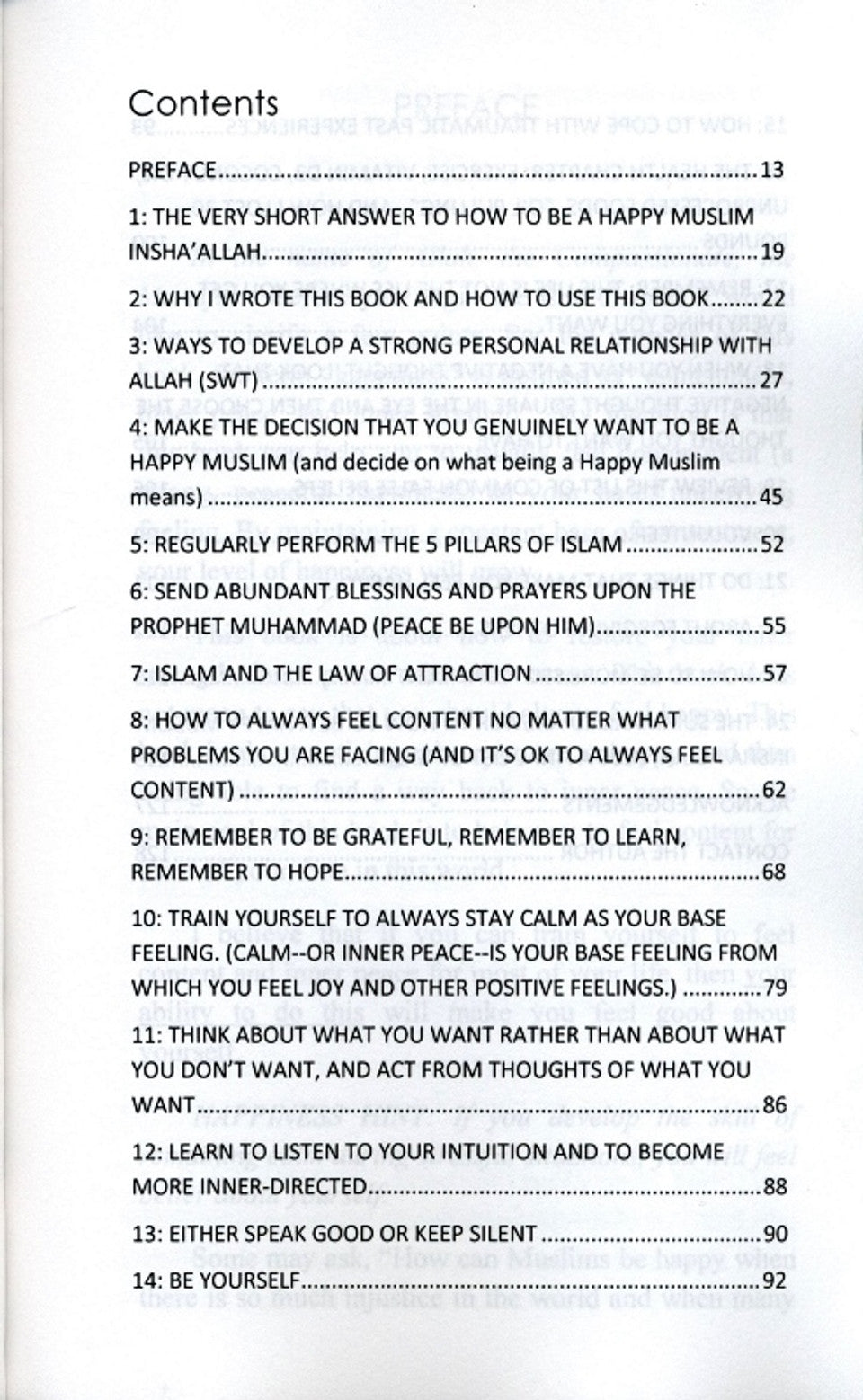 How to Be a Happy Muslim_The Islamic Guide to Inner Peace and Joy