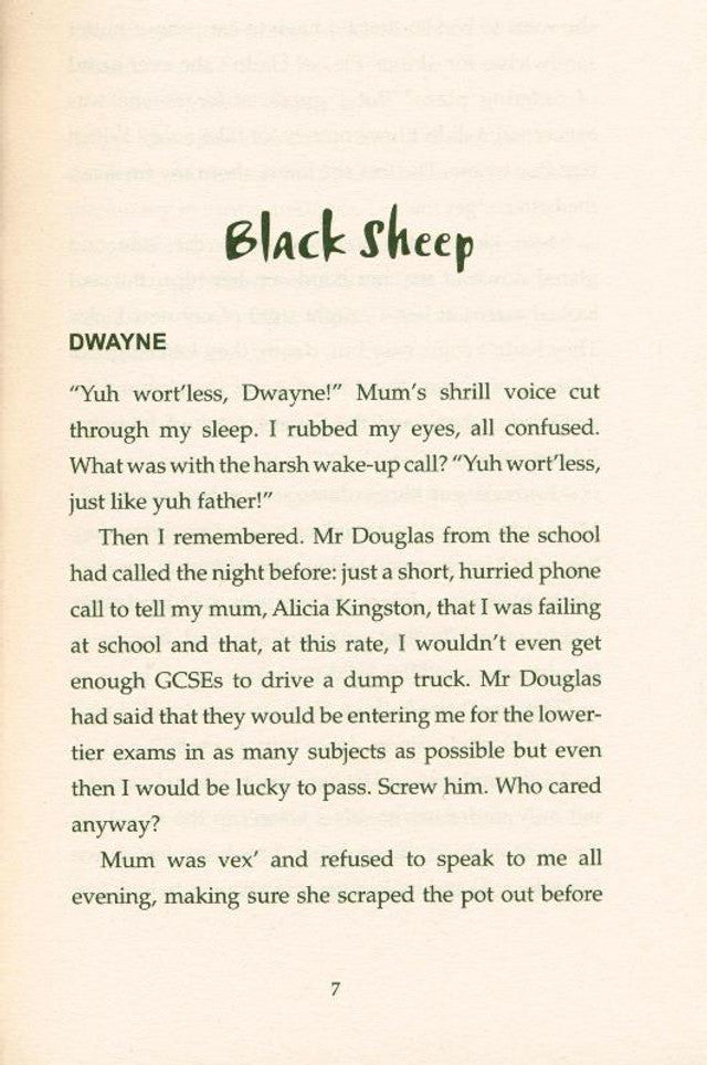 Black Sheep – Young Adult Novel by Na’ima B. Robert