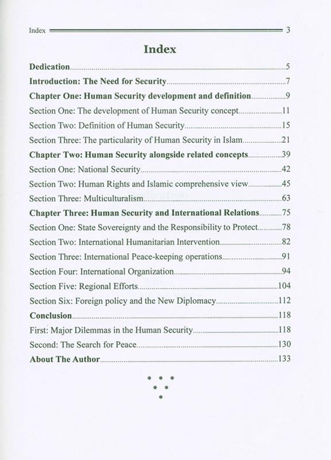 Human Security and Its Application in the International Forum | Islamic Perspective on Global Peace