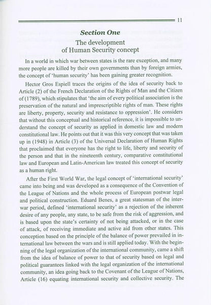 Human Security and Its Application in the International Forum | Islamic Perspective on Global Peace