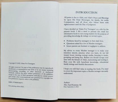 Islam for Teenagers by Darussalam Uk