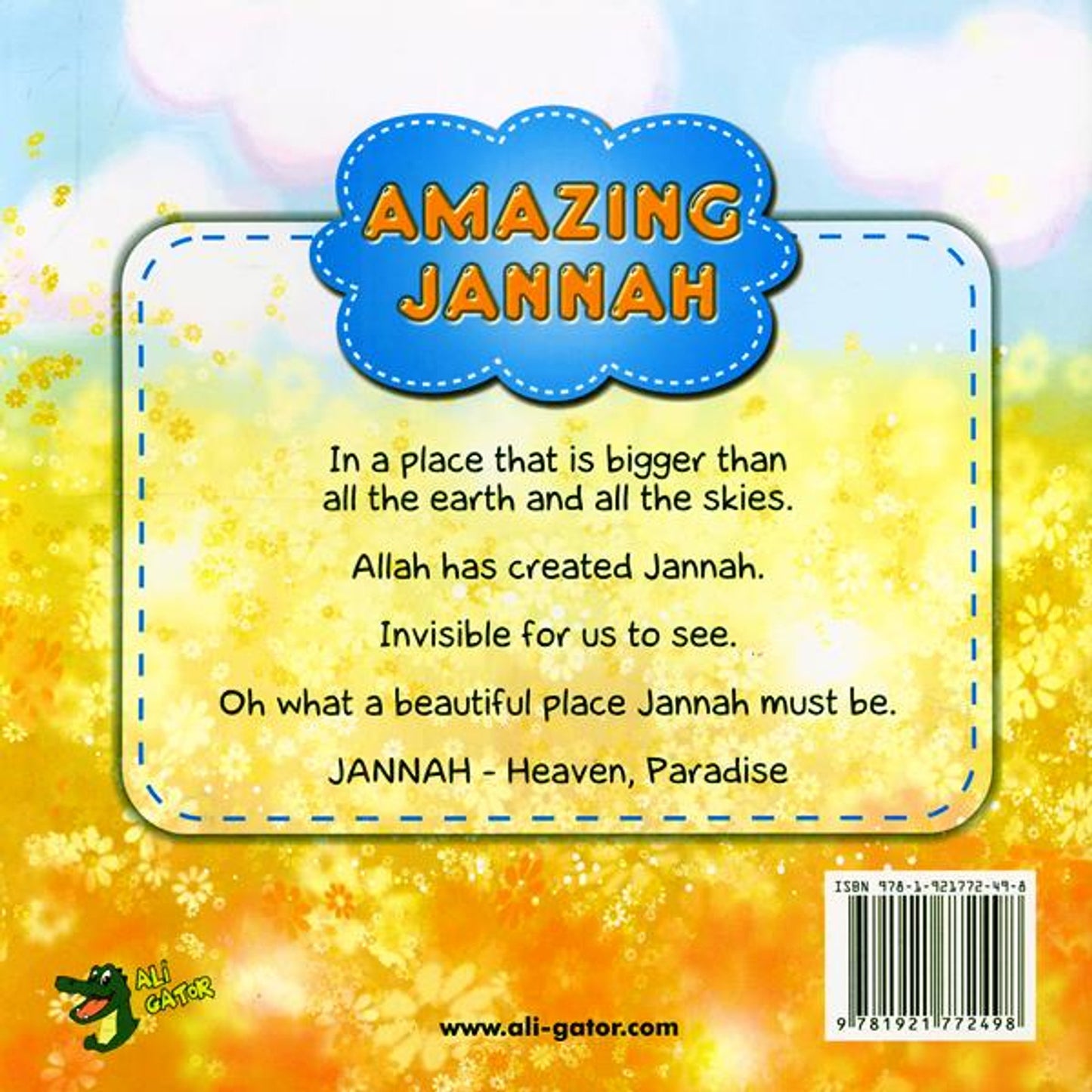 Amazing Jannah | Islamic Children’s Book on Paradise | Full Colour Illustrations