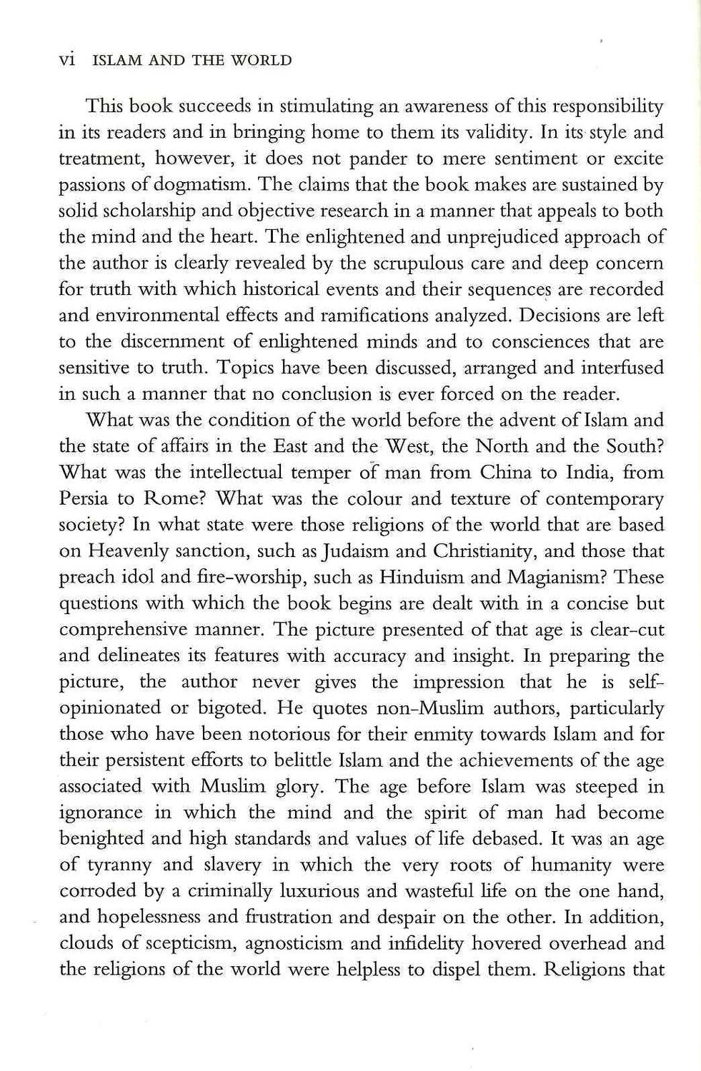 Islam and the World by Syed Abul Hassan Ali AL Nadwi
