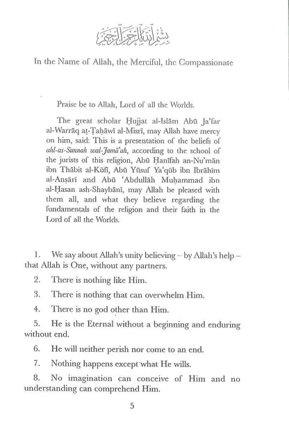 Islamic Belief by Imam abu Jafar at-Tahawi