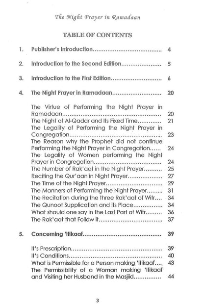 La prière nocturne du Ramadan par Naasir-Ud-Deen Al-Albaanee