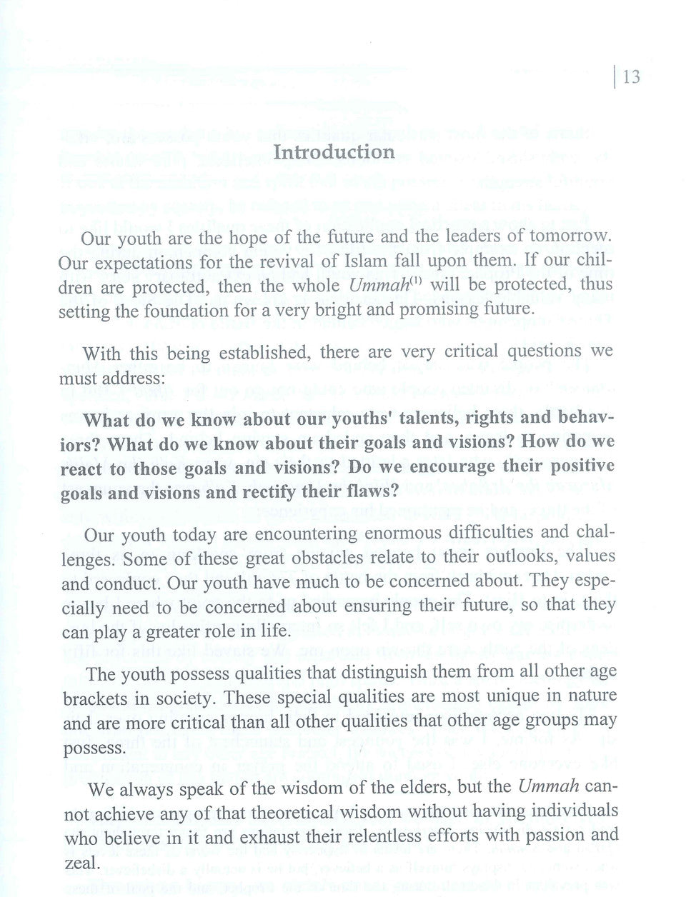 شبابنا مفتاح النجاح_ الإسلام وبناء أمة قوية