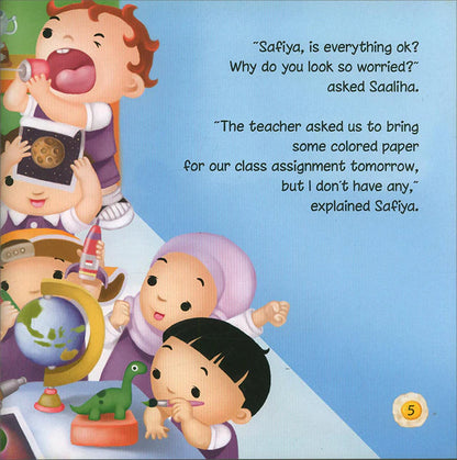 Giving Generously – Akhlaq Building Series | Islamic Manners Book for Kids | Ali Gator