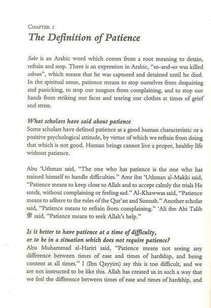 Patience and Gratitude By ta ha publisher