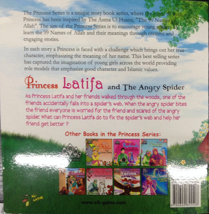 Princess Latifa and the Angry Spider | Islamic Storybook for Kids | Princess Series
