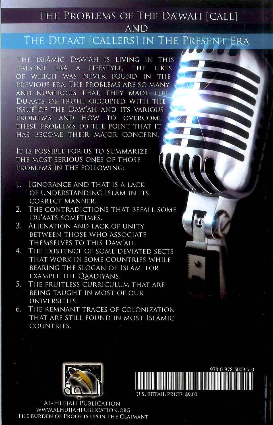 Les problèmes de la da'wa : les défis de la diffusion de l'islam